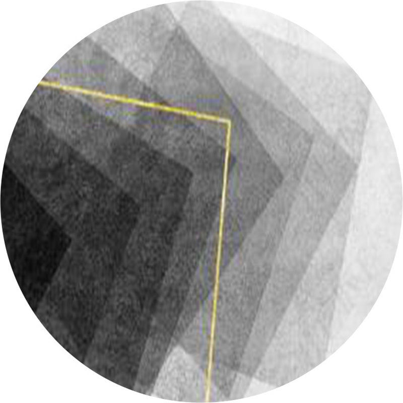 Blue Contrast Color Area Carpet Modern Polyester Area Rug Anti-Slip Easy Care Rug for Home Decor