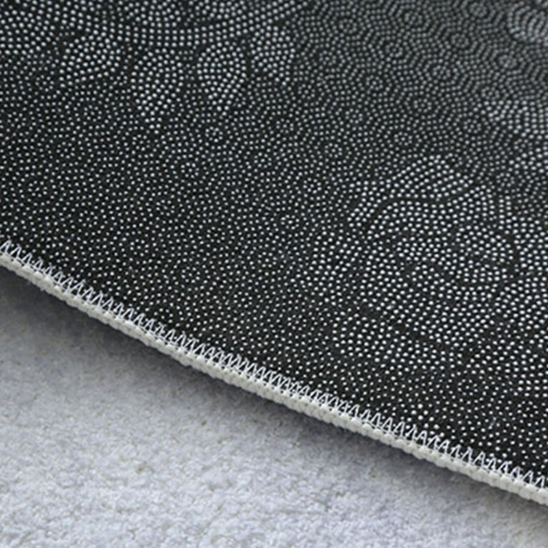 Geometric Indoor Rug Modern Khaki Tone Area Rug Washable Polyester Carpet for Living Room