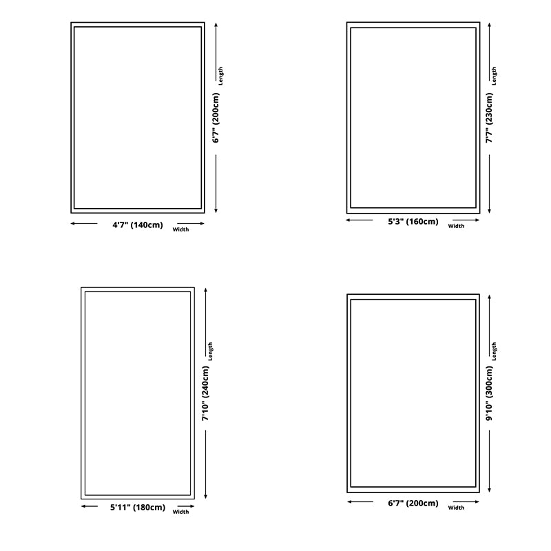 Geometric Indoor Rug Modern Khaki Tone Area Rug Washable Polyester Carpet for Living Room