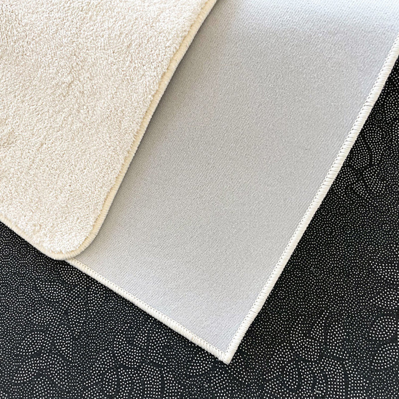 Black Modern Indoor Rug Polyester Diamond Rug Non-Slip Backing Rug for Living Room