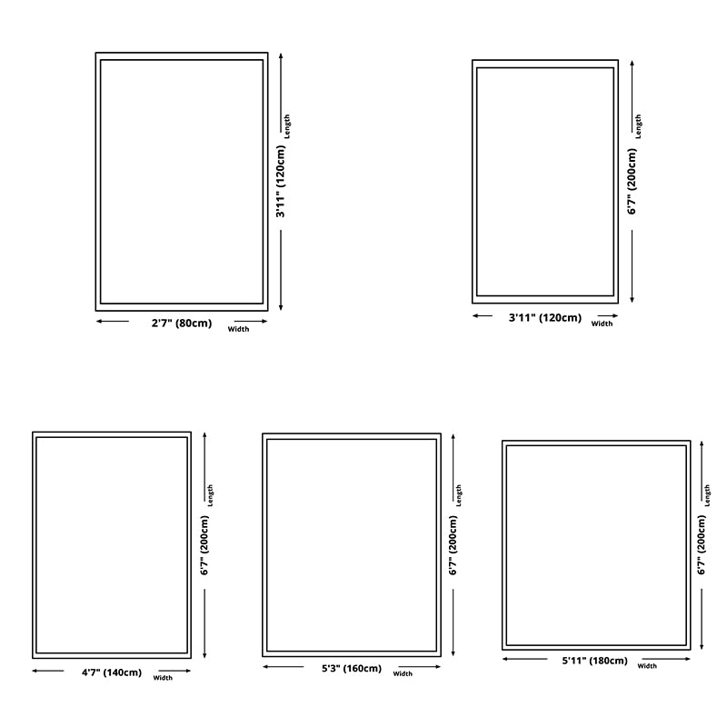 Modern geometrisch patroon Gebied Tapijt Modern Polyester Area Tapijt Anti-slip Tapijt voor woonkamer