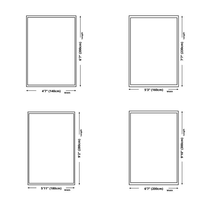 Grey Tie-Dye Print Carpet Modern Polyester Area Rug Stain Resistant Rug for Living Room