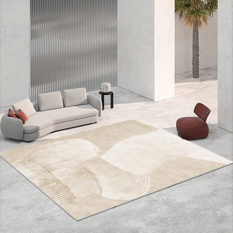 Minimalistisch grafisch patroon Tapijten Polyester binnen tapijt Tapijt Non-slip ruggebied Tapijt voor woonkamer