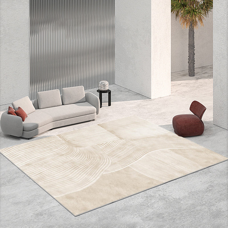 Minimalistisch grafisch patroon Tapijten Polyester binnen tapijt Tapijt Non-slip ruggebied Tapijt voor woonkamer