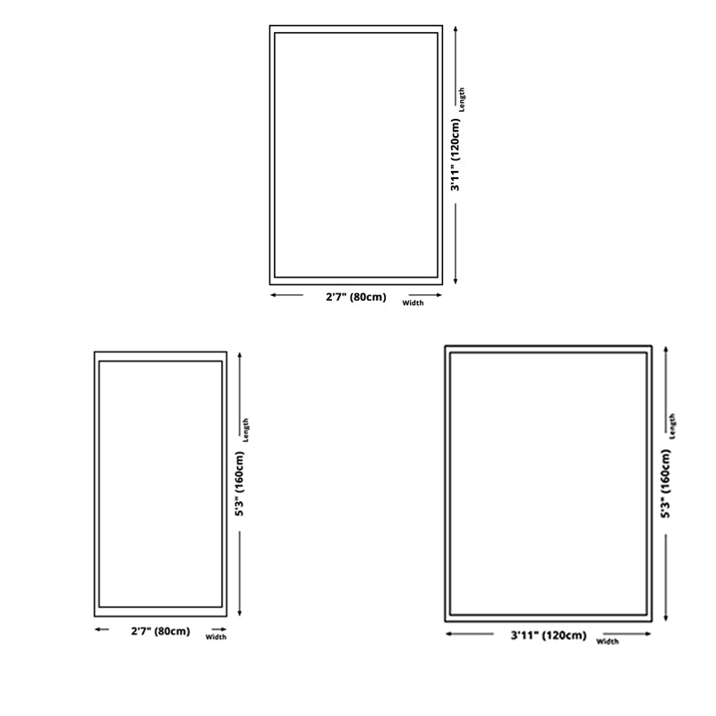 Yellow Modern Rug Polyester Graphic Rug Non-Slip Backing Rug for Home Decor