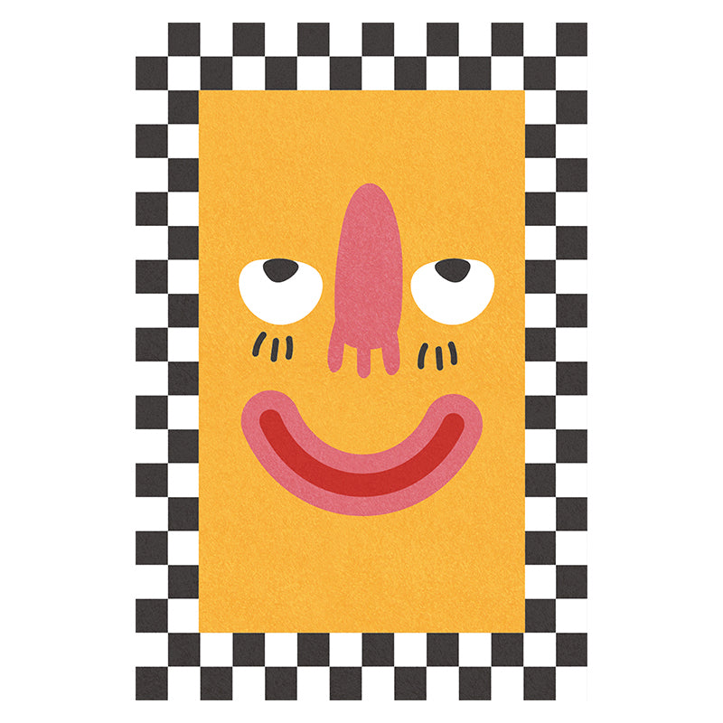 Stijlvolle moderne tapijt geometrische print polyester gebied Tapijt niet-slip achterste ruggebied tapijt voor woonkamer