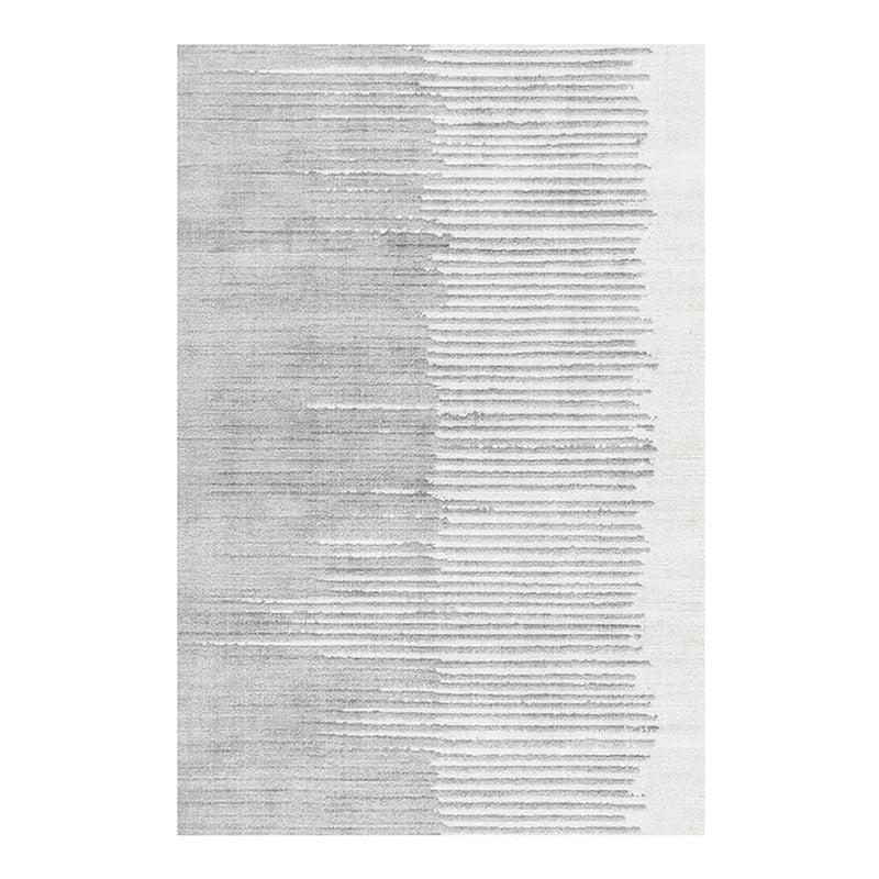 Grijs modern tapijt geometrisch patroon polyester gebied tapijt niet-slip achterste tapijt voor woonkamer
