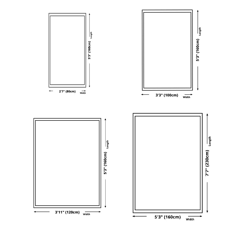 Prachtig polyester tapijt Moderne oranje Tape woonkamer vloerkleed met niet-slipachter