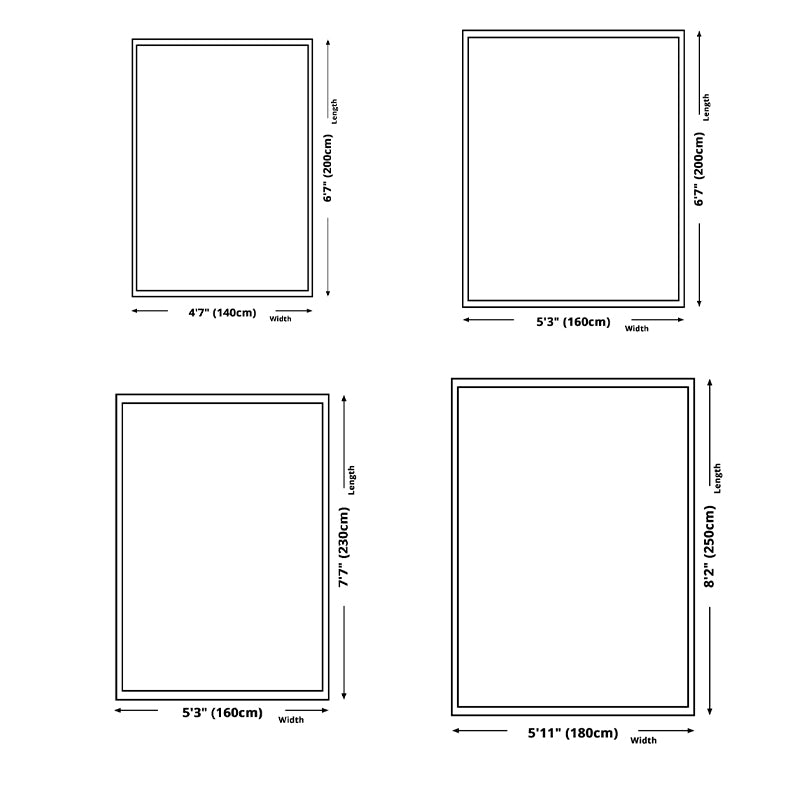 Green Modern Carpet Polyester Grid Carpet Stain Resistant Carpet for Living Room