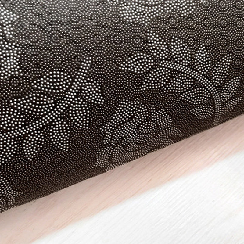 Modern Area Rug Bold Houndstooth Pattern Rug Polyester Stain Resistant Area Rug for Living Room