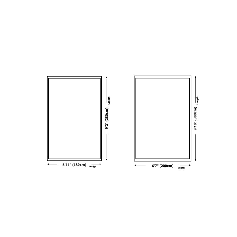 Wit modern tapijt polyester driehoek tapijt zonder slip achterste tapijt voor woonkamer