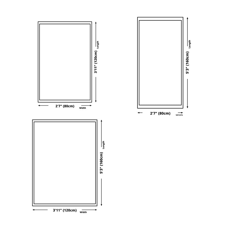 Gray Modern Rug Blending Line Indoor Rug Non-Slip Backing Rug for Home Decoration