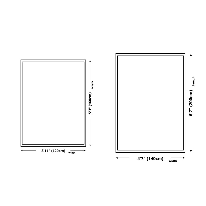 Wit abstract patroon tapijt modern polyester gebied tapijt niet-slip achterste tapijt voor woningdecoratie