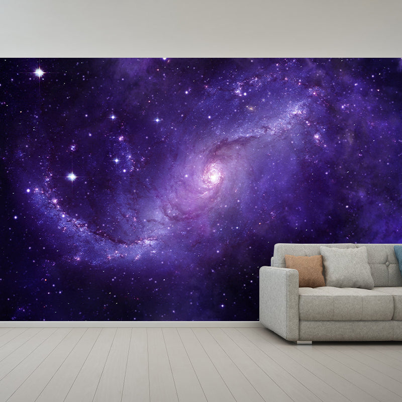 Star Universe Wall Mural Full Size Wall Covering for Sleeping Room, Waterproofing