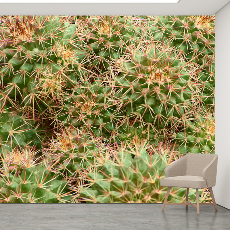 Simple Plant Wall Mural Decal for Bedroom Decoration, Moisture Resistant