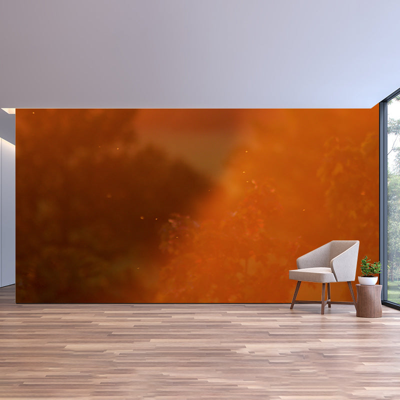 Cloudy Sky Mural Wallpaper Contemporary Wall Covering for Sleeping Room