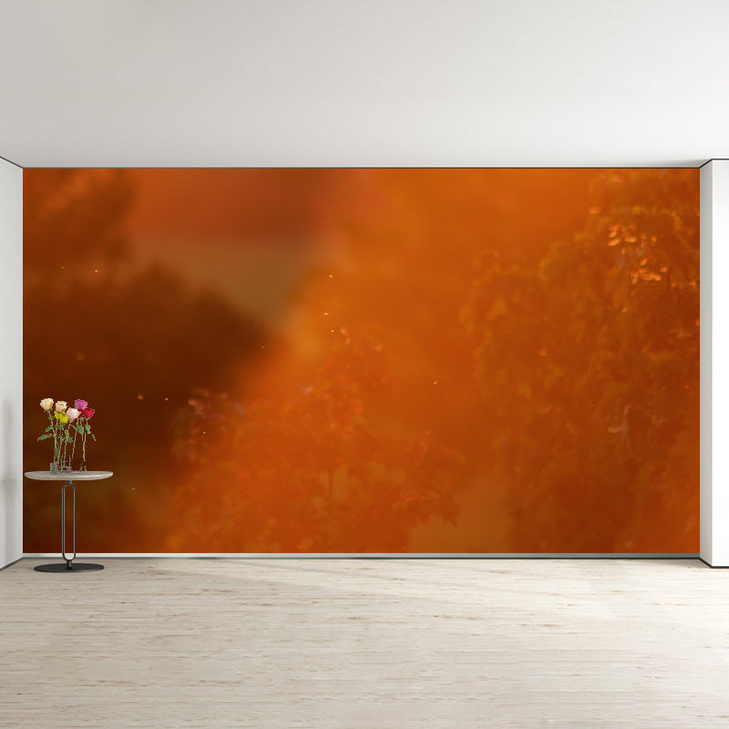 Cloudy Sky Mural Wallpaper Contemporary Wall Covering for Sleeping Room