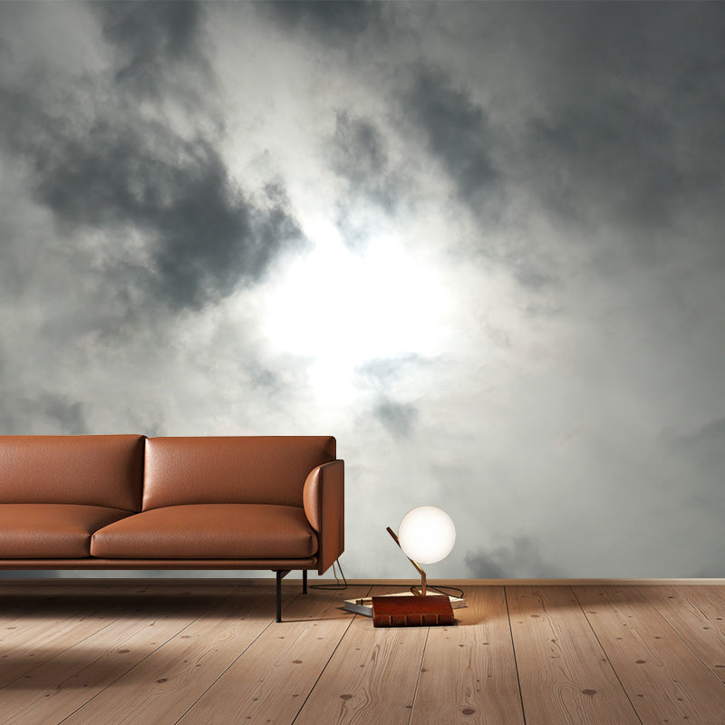 Sky Modern Living Room Corridor Indoor Wall Decor Water Resistant Mural