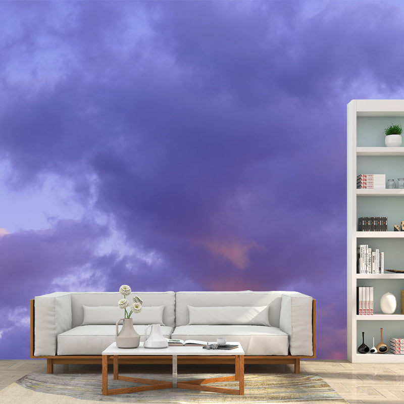 Beautiful Sky View Removable Wall Mural for Sleeping Room, Water Resistant