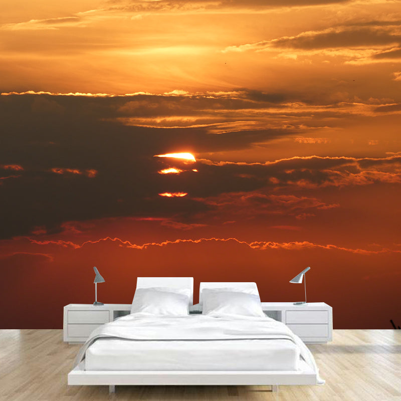 Beautiful Sky View Removable Wall Mural for Sleeping Room, Water Resistant