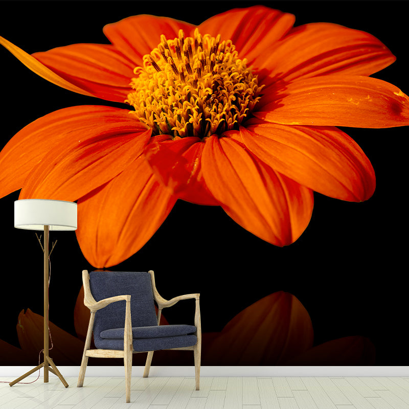 Sunflower Mural Wallpaper for Sitting Room Decor Multiple Sizes Available