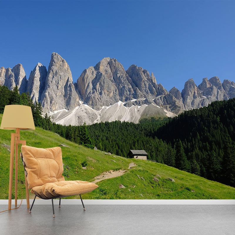 Magnificent Mountain Landscapes Mural Horizontal Photography for Living Room