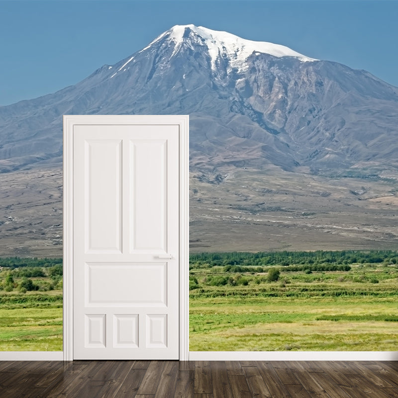 Mountain Landscapes Wall Mural Eco-friendly Wall Decor for House Interior