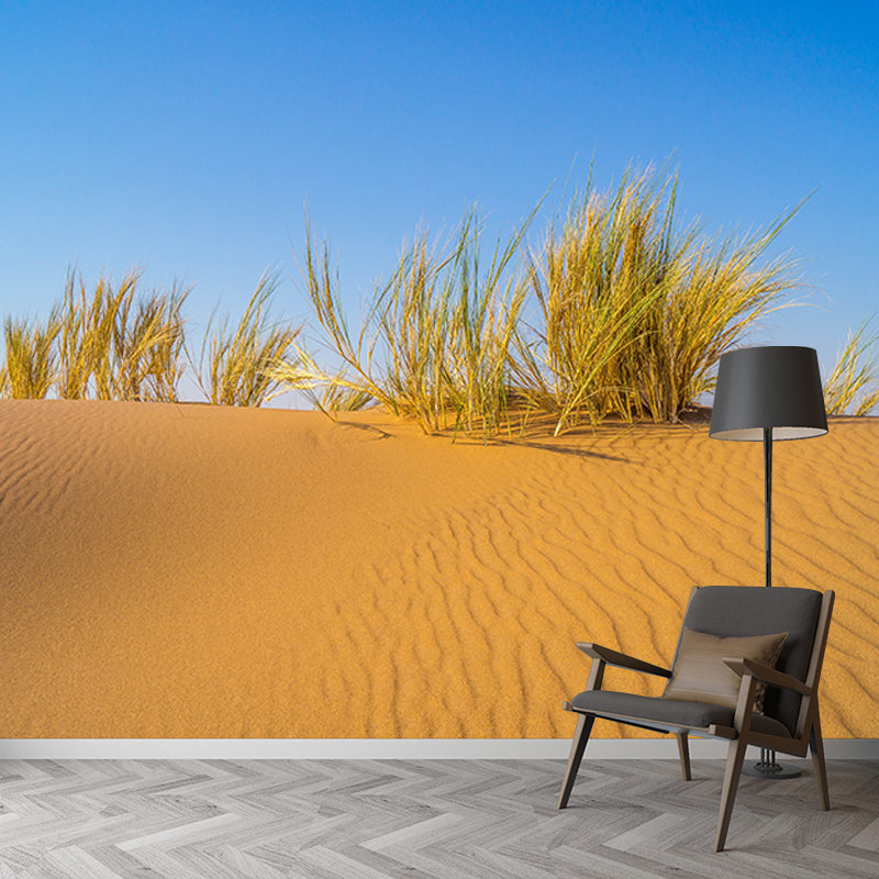 Desert Landscape Wall Murals for Guest Room Water Resistant Wall Decor, Customized Size