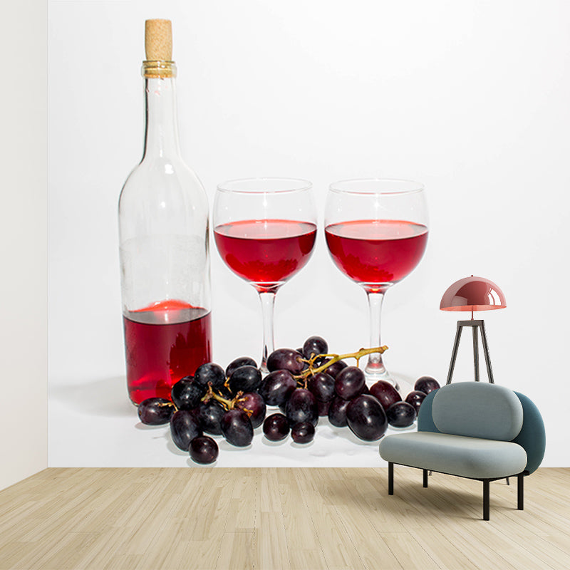 Wine Mural Wallpaper Special Bar Shop Decoration, Custom Size Available