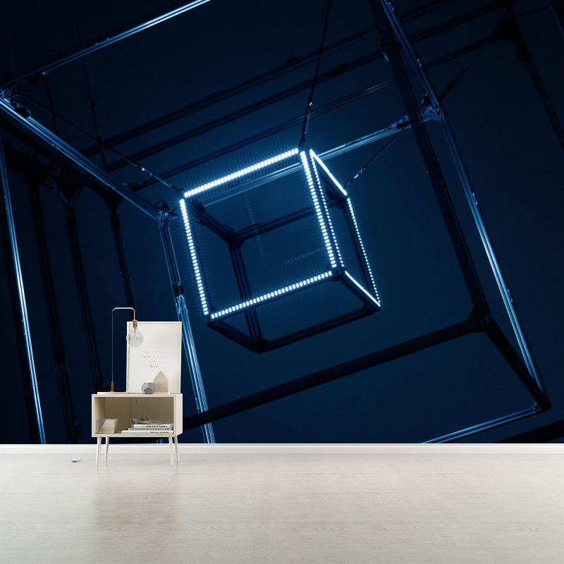 Modern 3D Painting Mural Mildew Resistant Wall Covering for Bedroom Decor