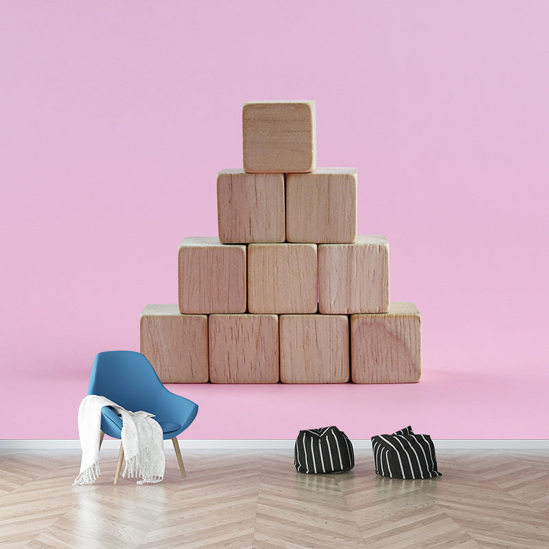 Modern Style 3D Painting Mural Mildew Resistant Wall Covering for Bedroom Decor