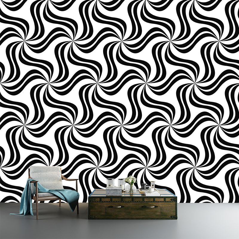 Geometric Patterns Mural Decal for Wall Modern Style Bedroom Mural Wall Art