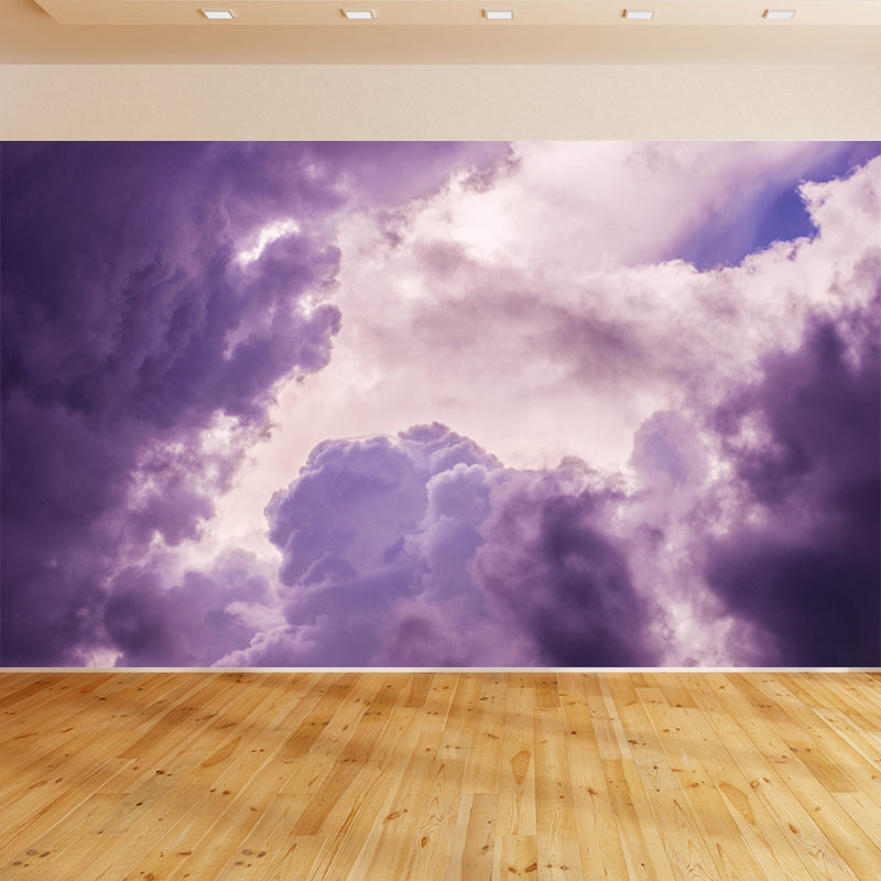 Cloudscape Mural Decal for Wall Contemporary Living Room Mural Wall Covering