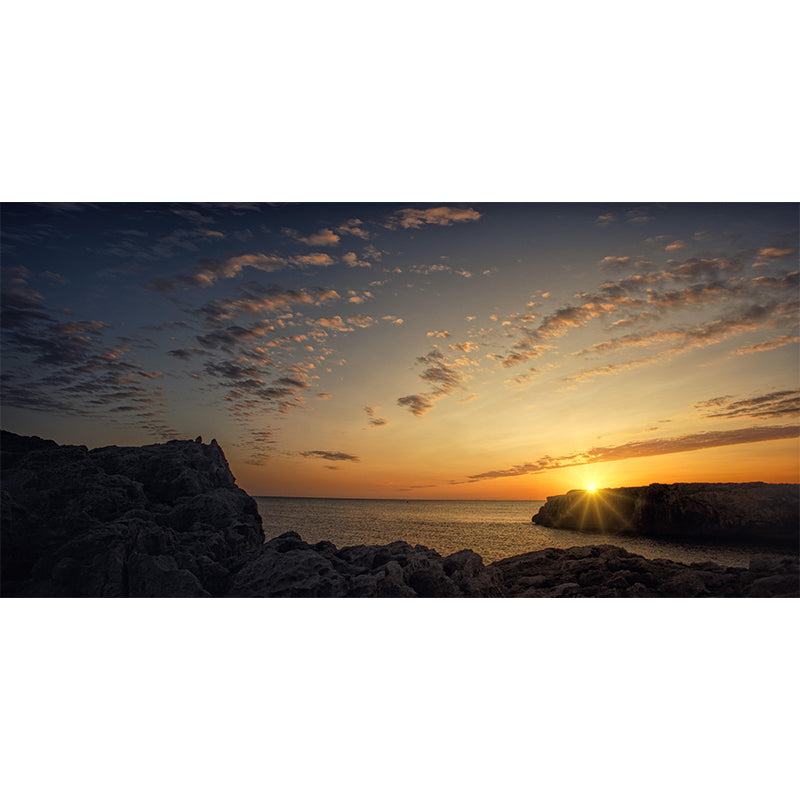 Photography Contemporary Mural Wallpaper with Sky Painting for Decoration