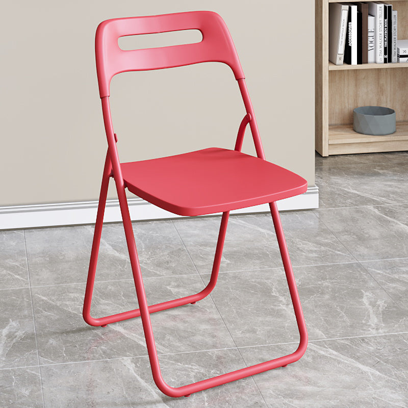 Chaise d'intérieur et d'extérieur moderne en métal, chaise d'appoint pliante à dossier ouvert pour la maison