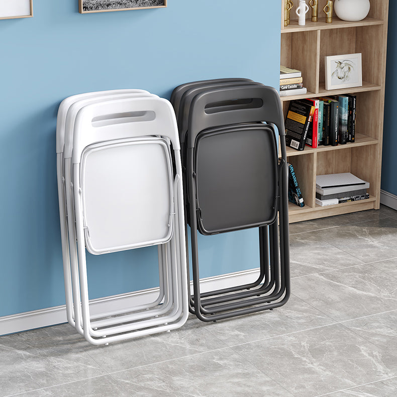 Chaise d'intérieur et d'extérieur moderne en métal, chaise d'appoint pliante à dossier ouvert pour la maison