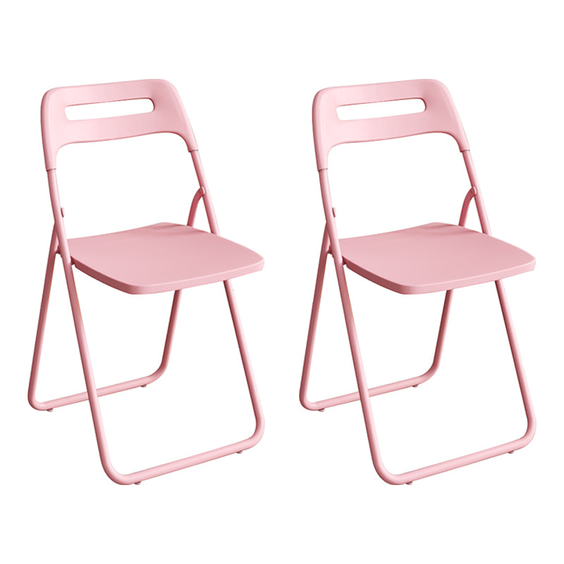 Chaise d'intérieur et d'extérieur moderne en métal, chaise d'appoint pliante à dossier ouvert pour la maison