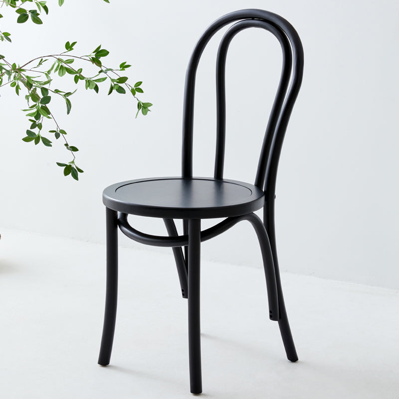 Le bois de hêtre de style moderne préside les chaises de salle à manger de cuisine arrière de Windsor