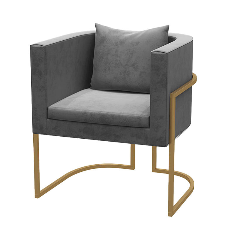 Chaises de salle à manger rembourrées sans accoudoirs de style scandinave, chaises latérales à dossier solide pour un usage domestique