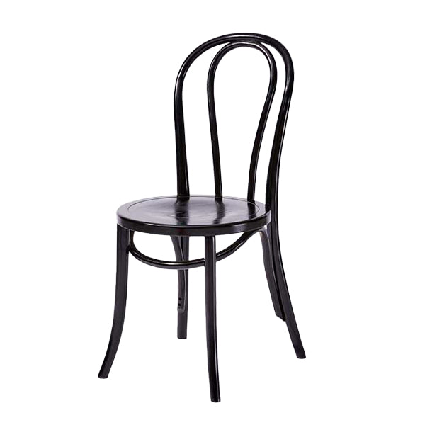 Chaise de style contemporain en bois de hêtre Cuisine Salle à manger Windsor Back Side Chairs