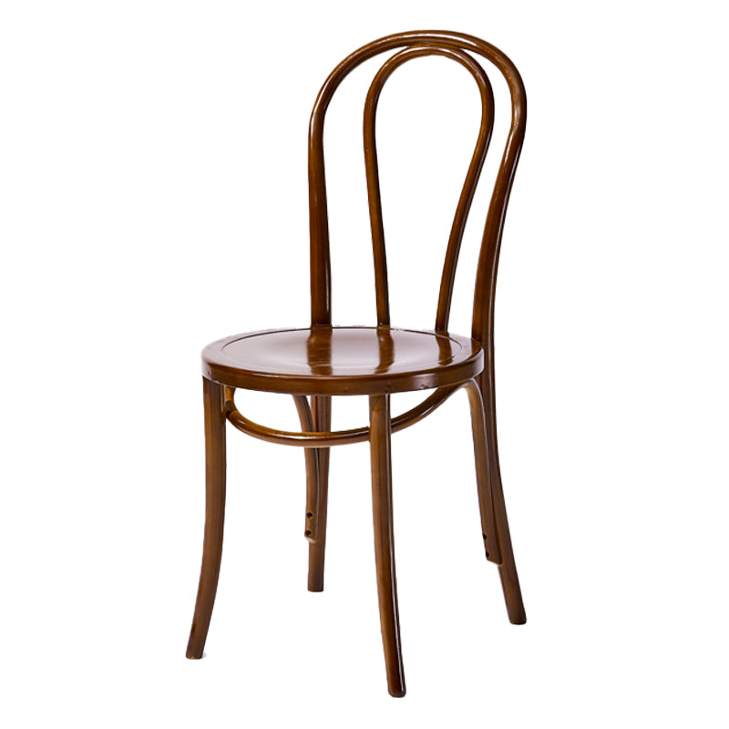 Chaise de style contemporain en bois de hêtre Cuisine Salle à manger Windsor Back Side Chairs