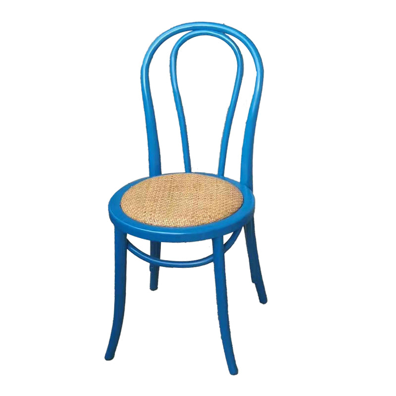 Chaise de style contemporain en bois de hêtre Cuisine Salle à manger Windsor Back Side Chairs