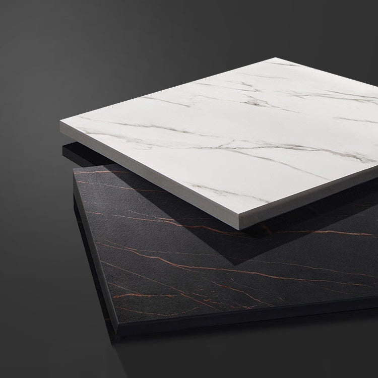Industrial Sintered Stone Top Esstisch Standard Rechteck Form Esstisch für Küche