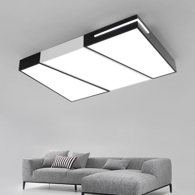 Plafonnier géométrique de style moderne, luminaire de plafond pour chambre à coucher, salon