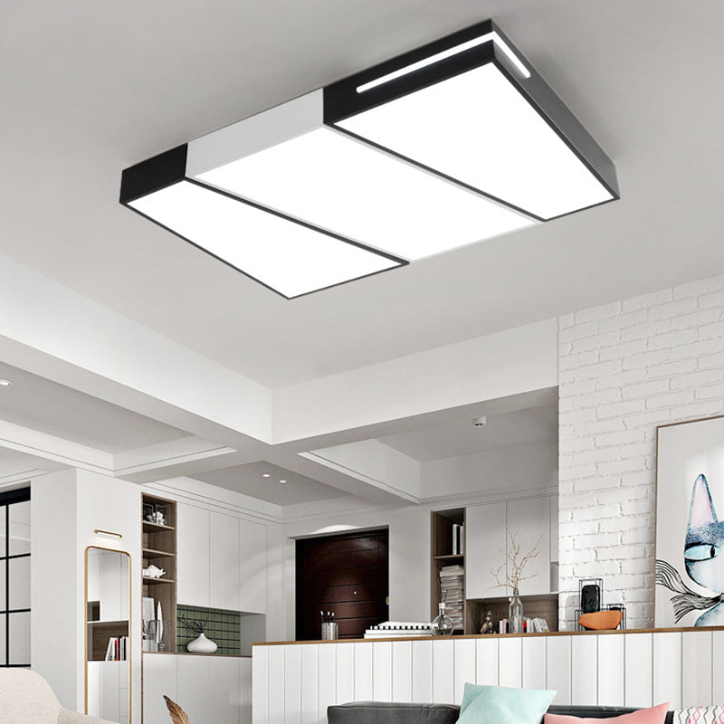 Plafonnier géométrique de style moderne, luminaire de plafond pour chambre à coucher, salon