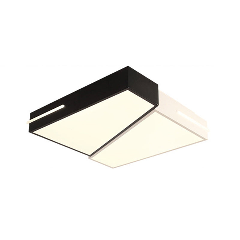 Plafonnier géométrique de style moderne, luminaire de plafond pour chambre à coucher, salon