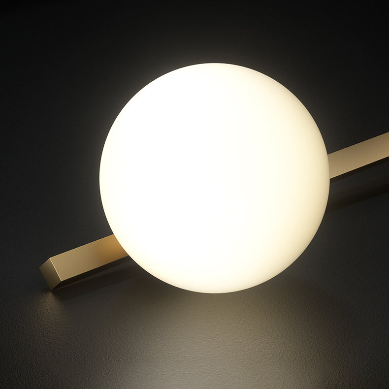 Glob kroonluchter verlichtingsarmaturen Designer Style Multi-Head Suspension Light met witte schaduw