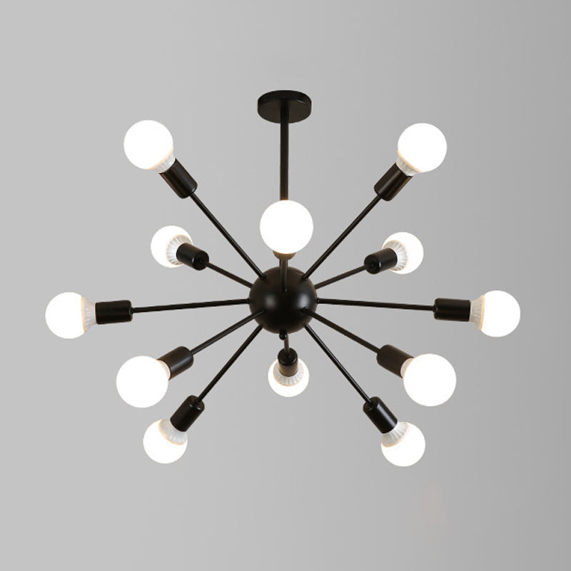 Multi-Head Chandelier Lighting Fixtures Modern Style Sputnik Suspension Light
