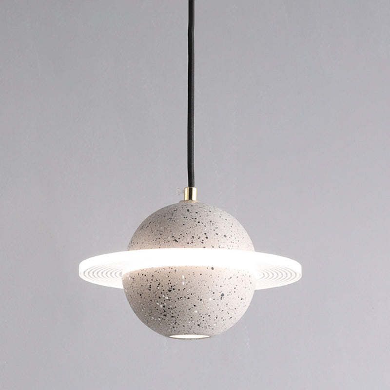 Creative Universe LED Pendant Light Simplicity Hanging Lamp for Bedroom Foyer