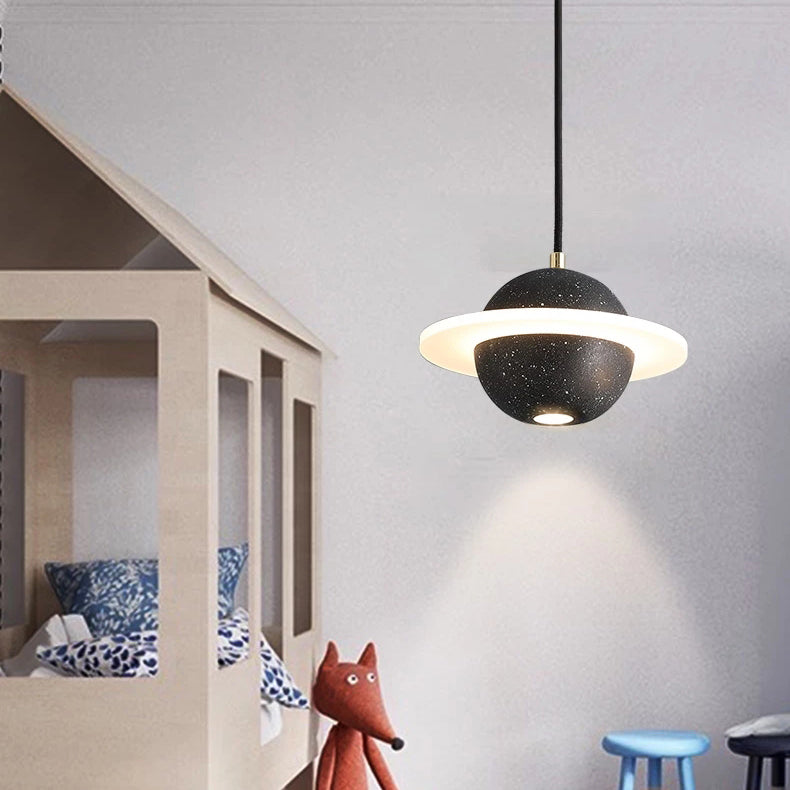 Creative Universe LED Pendant Light Simplicity Hanging Lamp for Bedroom Foyer